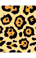 Leopard Print Journal Notebook