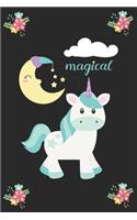 Magical (Unicorn Journal Notebook): unicorn journal, unicorn notebook, unicorn journal amazon, unicorn journal with lock, unicorn journal for girls, unicorn journal book, unicorn journ