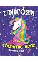 Unicorn Coloring Book: Amazing Adorable Unicorns Rainbow Magical