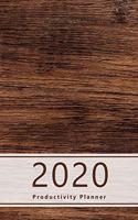 2020 Productivity Planner: Accomplish your goals. Set your goals and review the progress. Personal and professional to-dos, agenda, Gratitude section and more. 8.5" x 5.5". Po