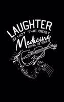 Laughter medicine playing the violin