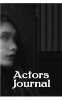 Actors Journal with audition checklists