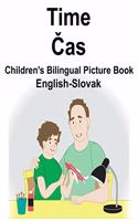 English-Slovak Time/&#268;as Children's Bilingual Picture Book