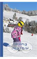 Skiing Journal: The Ideal Journaling Notebook for Keeping Track of All Your Snow Adventures and Ski Activity - Child Skiing