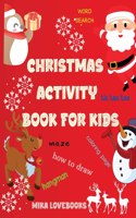 Christmas Activity Book for Kids