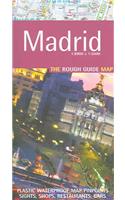 Rough Guide Map Madrid