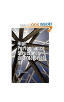 High Performance Structures and Materials III