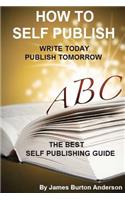 How To Self Publish