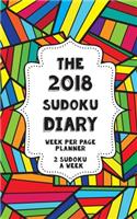 2018 Sudoku Diary - week per page