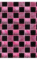 Journal Notebook Squares and Dots Pattern 7