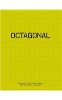 Octagonal Graph Paper Notebook 1/4 inch octagons 160 pages
