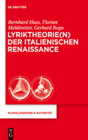 Lyriktheorie(n) der italienischen Renaissance