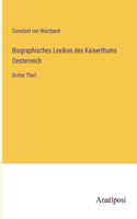 Biographisches Lexikon des Kaiserthums Oesterreich