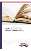 Estudio de Lixiviados de Residuos Sólidos Urbanos