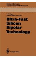 Ultra-Fast Silicon Bipolar Technology