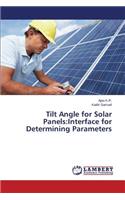 Tilt Angle for Solar Panels