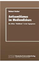 Antisemitismus Im Mediendiskurs