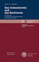 Das Unbestimmte Und Das Bestimmte