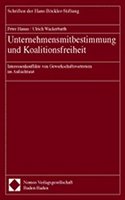 Unternehmensmitbestimmung Und Koalitionsfreiheit