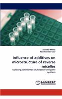 Influence of Additives on Microstructure of Reverse Micelles