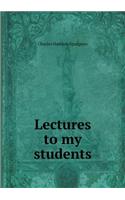 Lectures to my students