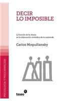 Decir lo imposible