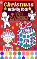 Christmas Activity Book Dot Markers For Kids