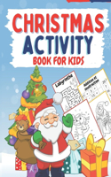 Christmas Activity Book For Kids