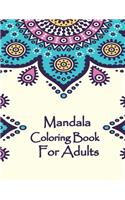 Mandala Coloring Book For Adults
