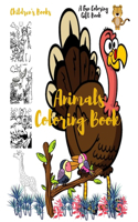 Children's Books-A Fun Coloring Gift Book-Animals Coloring Book