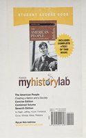 MyLab History with Pearson eText -- Standalone Access Card -- for The American People