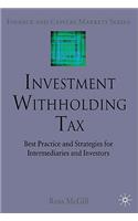 Investment Withholding Tax