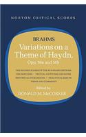 Variations on a Theme of Haydn: Norton Critical Score