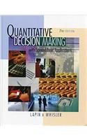 Quantitative Dec Making 7e
