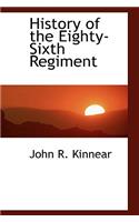 History of the Eighty-Sixth Regiment