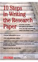 Ten Steps in Writing the Research Paper