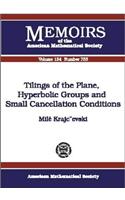 Tilings of the Plane, Hyperbolic Groups and Small Cancellation Conditions