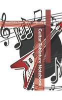 Guitar Tablature Notebook: Blank Guitar Tabs Music Composing