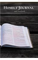 Homily Journal and Notebook