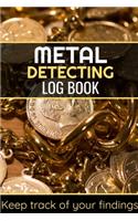 Metal Detecting Log Book