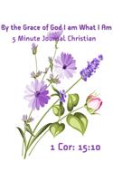 5 minute journal christian
