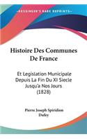 Histoire Des Communes De France