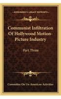 Communist Infiltration of Hollywood Motion-Picture Industry