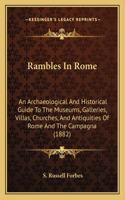Rambles In Rome