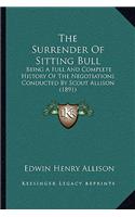 The Surrender Of Sitting Bull