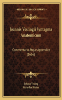 Joannis Veslingii Syntagma Anatomicum