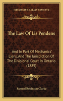 Law Of Lis Pendens