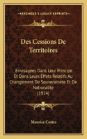 Des Cessions De Territoires