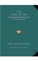 The Times Of The Commonwealth