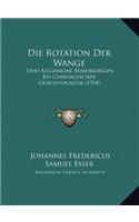 Die Rotation Der Wange: Und Allgemeine Bemerkungen Bei Chirurgischer Gesichtsplastik (1918)